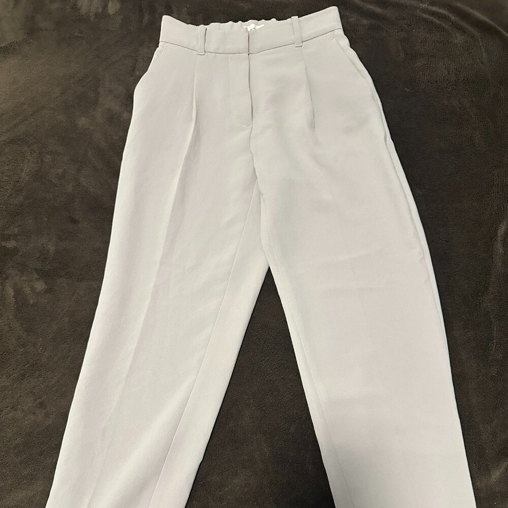 Aritzia Wilfred Grey/Purple Lavender Dashwood Pants